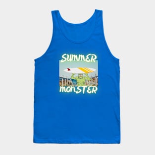 Summer Monster Surf Beach Tank Top